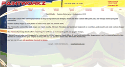 Desktop Screenshot of paintworkz.com